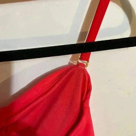 MERONA ONE PIECE SWIMSUIT SIZE LARGE-USED coral red - Picture 7 of 9